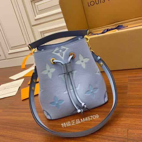 Louis Vuitton LV NéoNoé BB 水桶包 M45709夏日蓝