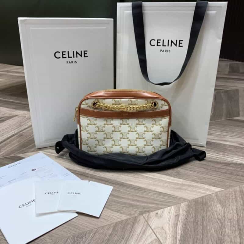Celine思琳 2021春夏系列新款SMALL PATAPANS BAG 196252白花