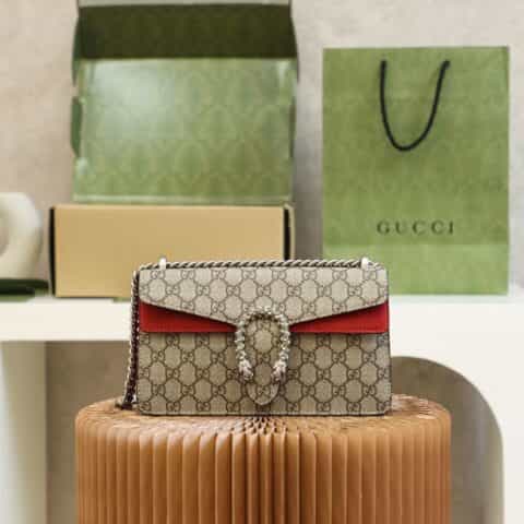 Gucci Dionysus系列酒神包 499623红色