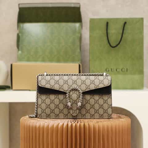 Gucci Dionysus系列酒神包 499623黑色