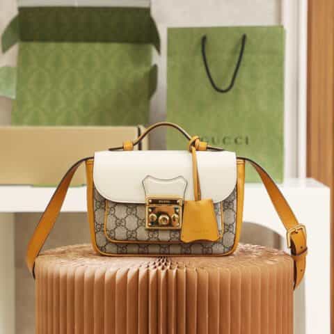 Gucci Padlock小锁扣邮差包 658487 2ZGAG 9763