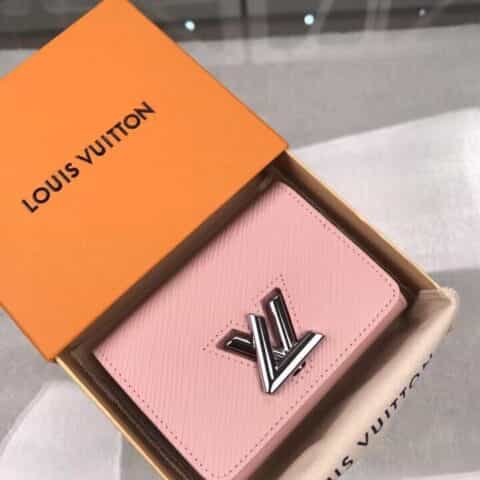 Louis Vuitton LV Twist compact wallet钱夹 M62934粉色
