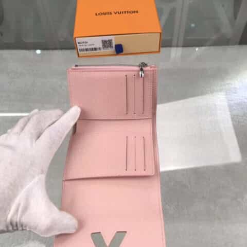 Louis Vuitton LV Twist compact wallet钱夹 M62934粉色