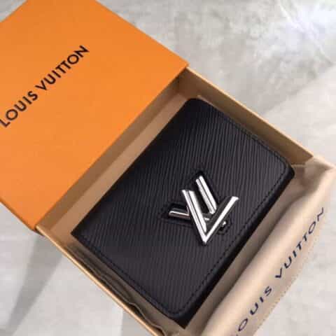 Louis Vuitton LV Twist compact wallet钱夹 M64414黑色
