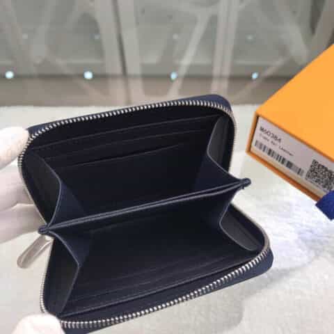 Louis Vuitton LV Zippy拉链零钱包 M60384深蓝