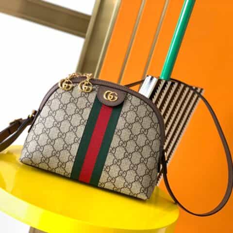 Gucci古驰GG贝壳包单肩斜挎包小号499621