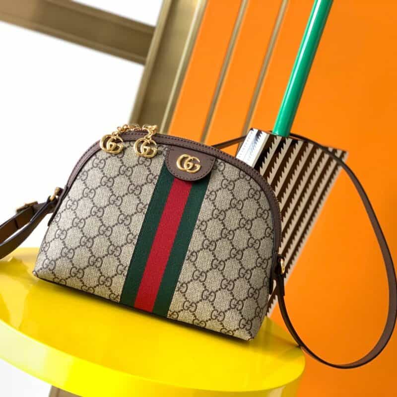Gucci古驰GG贝壳包单肩斜挎包小号499621