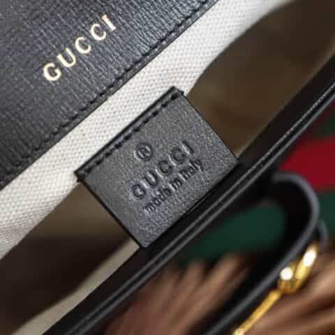 Gucci Horsebit 1955 mini bag 马鞍包 658574黑色