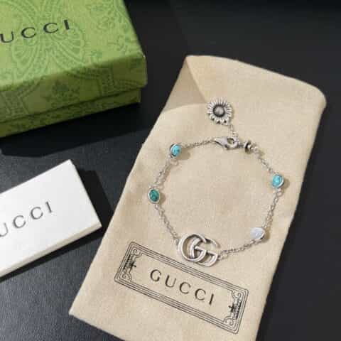 新款Gucci古驰双G雏菊手链