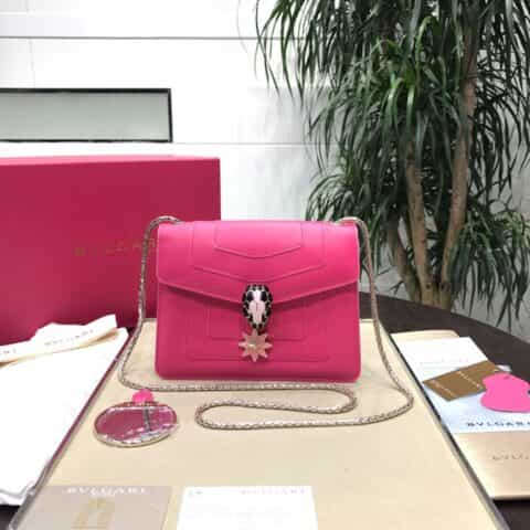 BVLGARI宝格丽圣诞限定款Serpenti Forever系列斜挎包289367