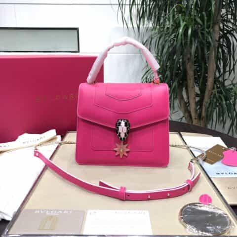 BVLGARI宝格丽圣诞限定款Serpenti Forever系列手提包289372