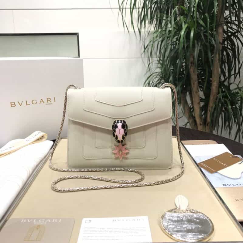 BVLGARI宝格丽圣诞限定款Serpenti Forever系斜挎包289368