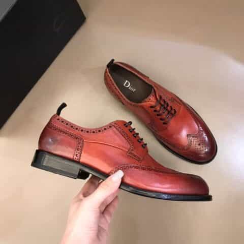 DIOR迪奥    鞋面进口牛皮男士商务休闲皮鞋