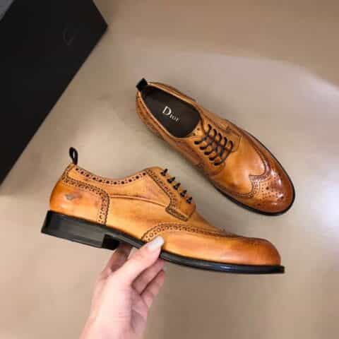 DIOR迪奥    鞋面进口牛皮男士商务休闲皮鞋