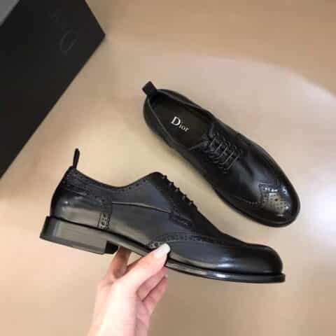 DIOR迪奥    鞋面进口牛皮男士商务休闲皮鞋