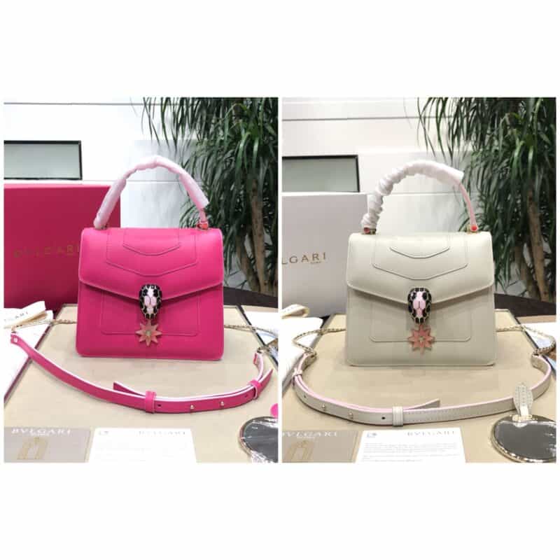 BVLGARI宝格丽圣诞限定款Serpenti Forever系列手提包289372