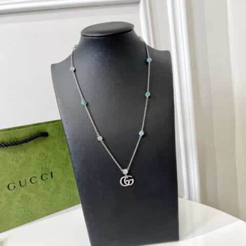 新款Gucci古驰双G雏菊项链