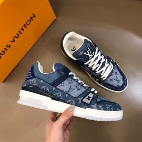LV/路易威登   2021春夏新配色，男士Trainer运动鞋