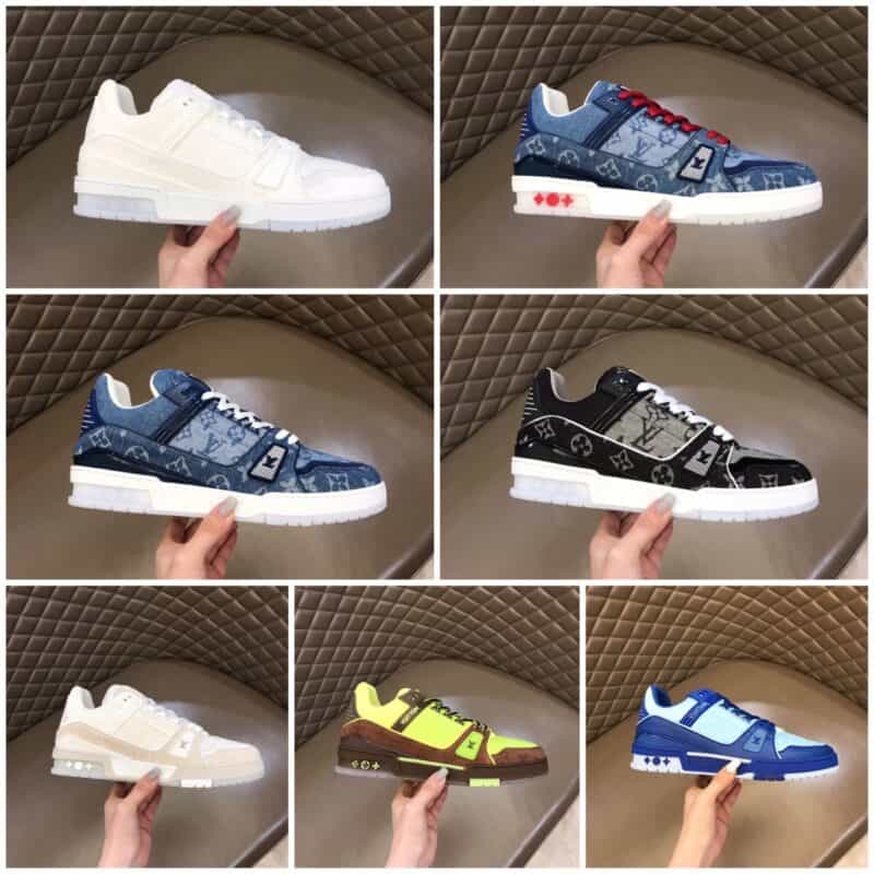 LV/路易威登   2021春夏新配色，男士Trainer运动鞋