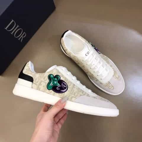 DIOR迪奥   采用原版牛皮绒面革B01 运动鞋