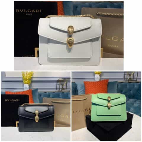 Alexander Wang X BVLGARI 合作限量款双层翻盖斜挎包288740