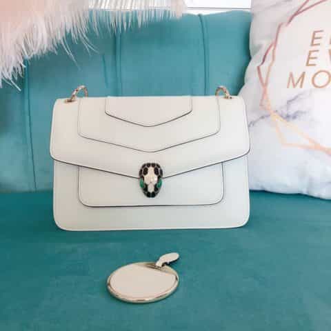 BVLGARI宝格丽双层单肩斜挎包290323