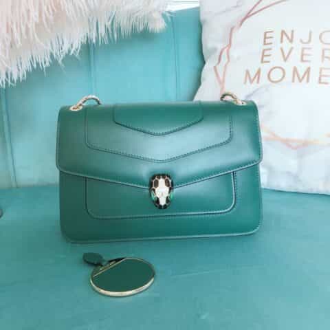 BVLGARI宝格丽双层单肩斜挎包290323