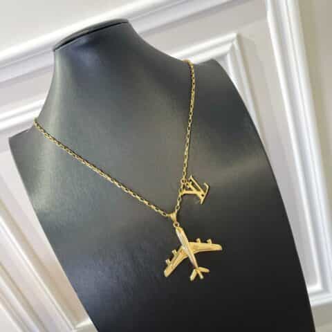 Louis Vuitton 路易威登 lv飞机项链
