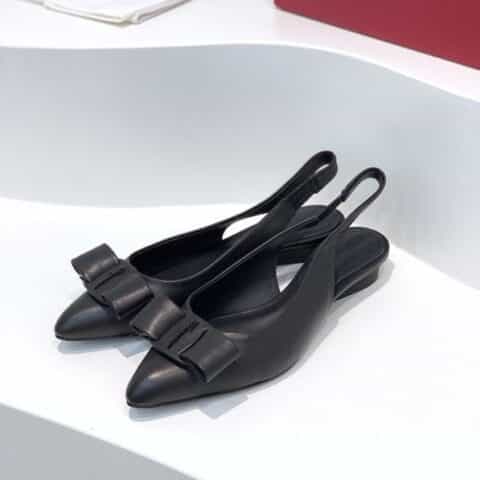 SF salvatore Ferraga*o  菲拉*慕2021新款viva系列后空露跟粗跟凉鞋