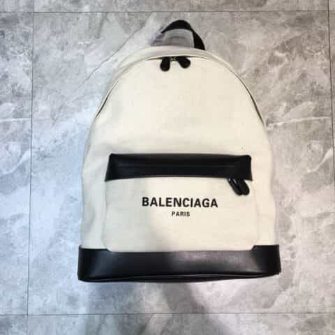 Balencia巴黎世家帆布双肩包