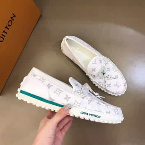 LV/路易威登   2021 L.  v Racer 莫卡辛休闲男鞋