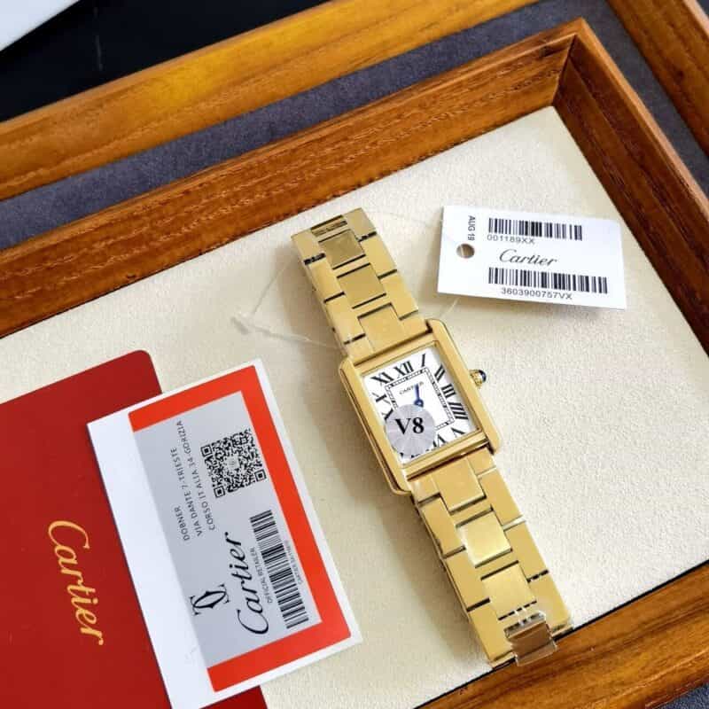 卡地亚 CARTIER TANK SOLO V8 坦克系列腕表