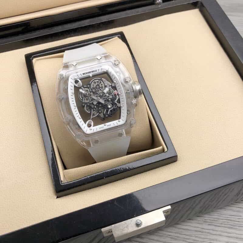 理查德 全新AET X RM055-RM035-02 透明水晶版本腕表