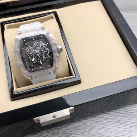 理查德 全新AET X RM055-RM035-02 透明水晶版本腕表