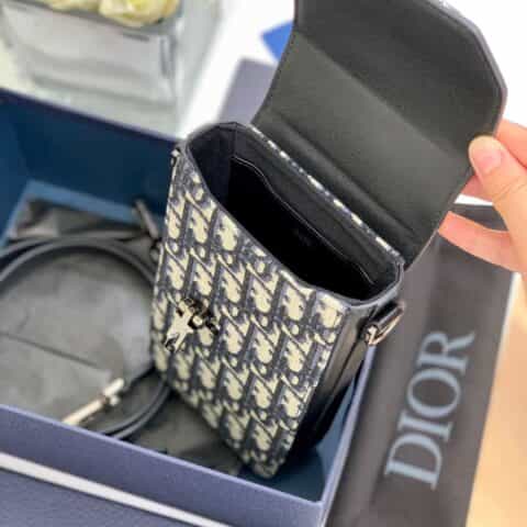 Dior Oblique竖版手拿包 2LXCA345UCT_H28E