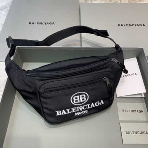 Balenciaga巴黎世家帆布胸包腰包