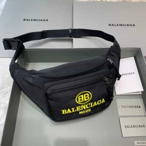 Balenciaga巴黎世家帆布胸包腰包