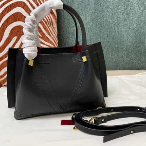 Valentino华伦天奴 Garavani Escape 小牛皮贴皮购物袋0099L 0099S