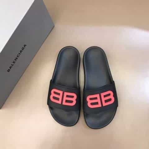 Balenciag* 巴黎.世家  夏季经典款情侣拖鞋