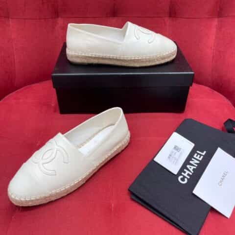 chanel香奈儿   原厂小牛皮经典渔夫鞋