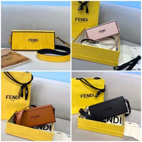 FENDI芬迪几何图形创意设计百搭小包70304