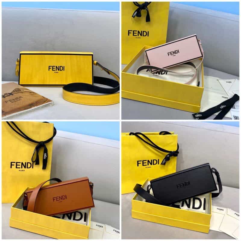 FENDI芬迪几何图形创意设计百搭小包70304