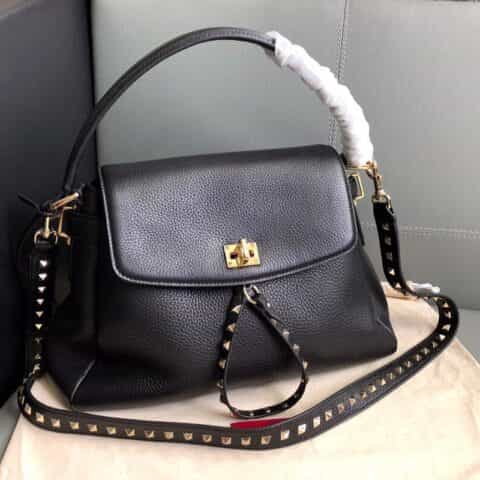 Valentino华伦天奴自然摔纹皮手袋0031