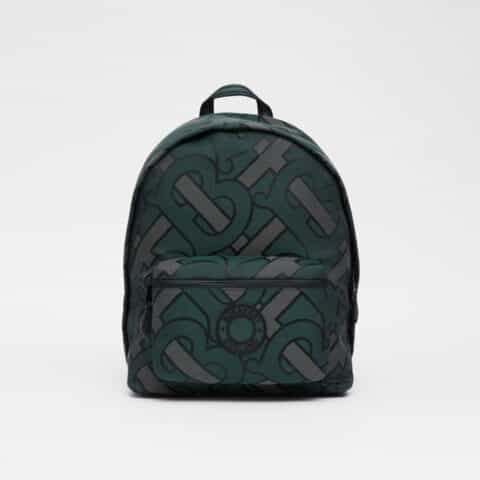 Burberry巴宝莉装饰 Thomas Bur专属标识图案提花双肩包