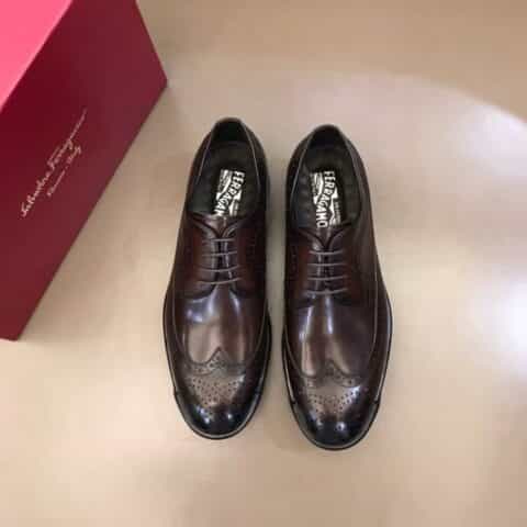 Ferragamo菲拉格慕   2021高端男士精品男士商务休闲皮鞋