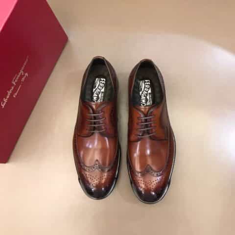 Ferragamo菲拉格慕   2021高端男士精品男士商务休闲皮鞋