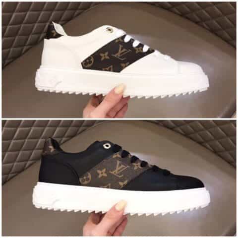 LV/路易威登   进口牛皮材质经典奢牌男士运动休闲鞋