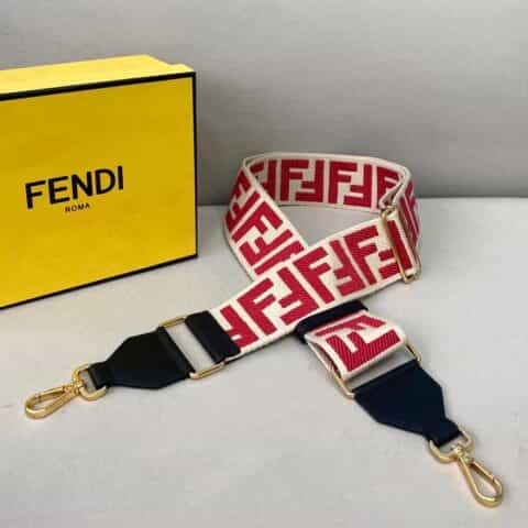 FENDI芬迪FFLogo标志性宽肩带907