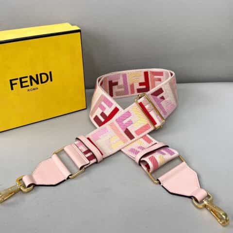 FENDI芬迪FFLogo标志性宽肩带907
