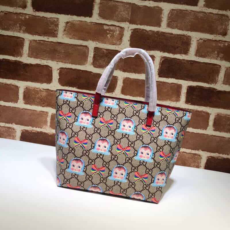 GUCCI古驰小婴儿印花购物袋410812